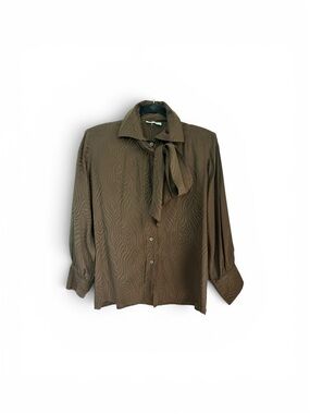 Saint Laurent rive gauche silk shirt